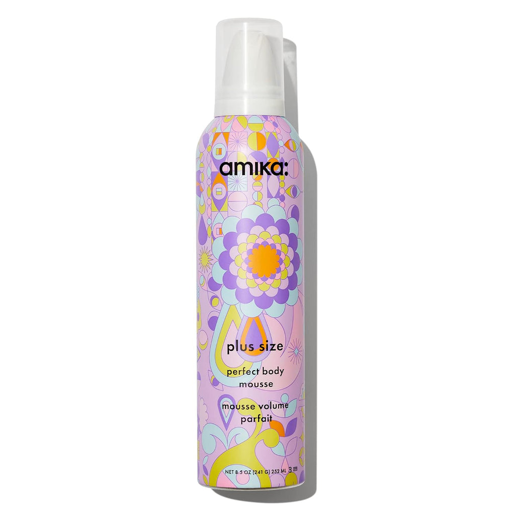Amika | Medium Hold Volumizing Hair Mousse Berry — 8.5 fl oz (252 ml)