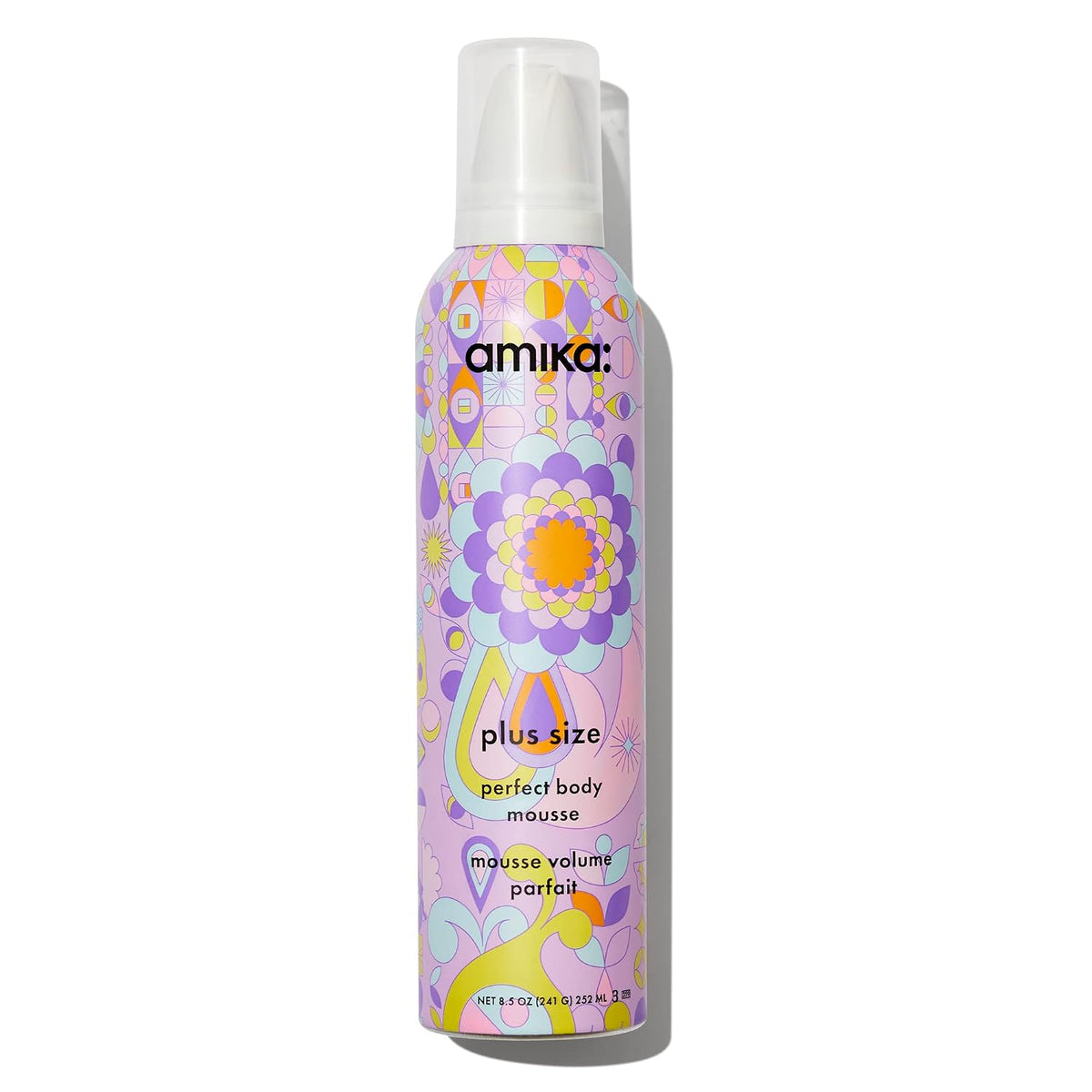 Amika | Medium Hold Volumizing Hair Mousse Berry — 8.5 fl oz (252 ml)
