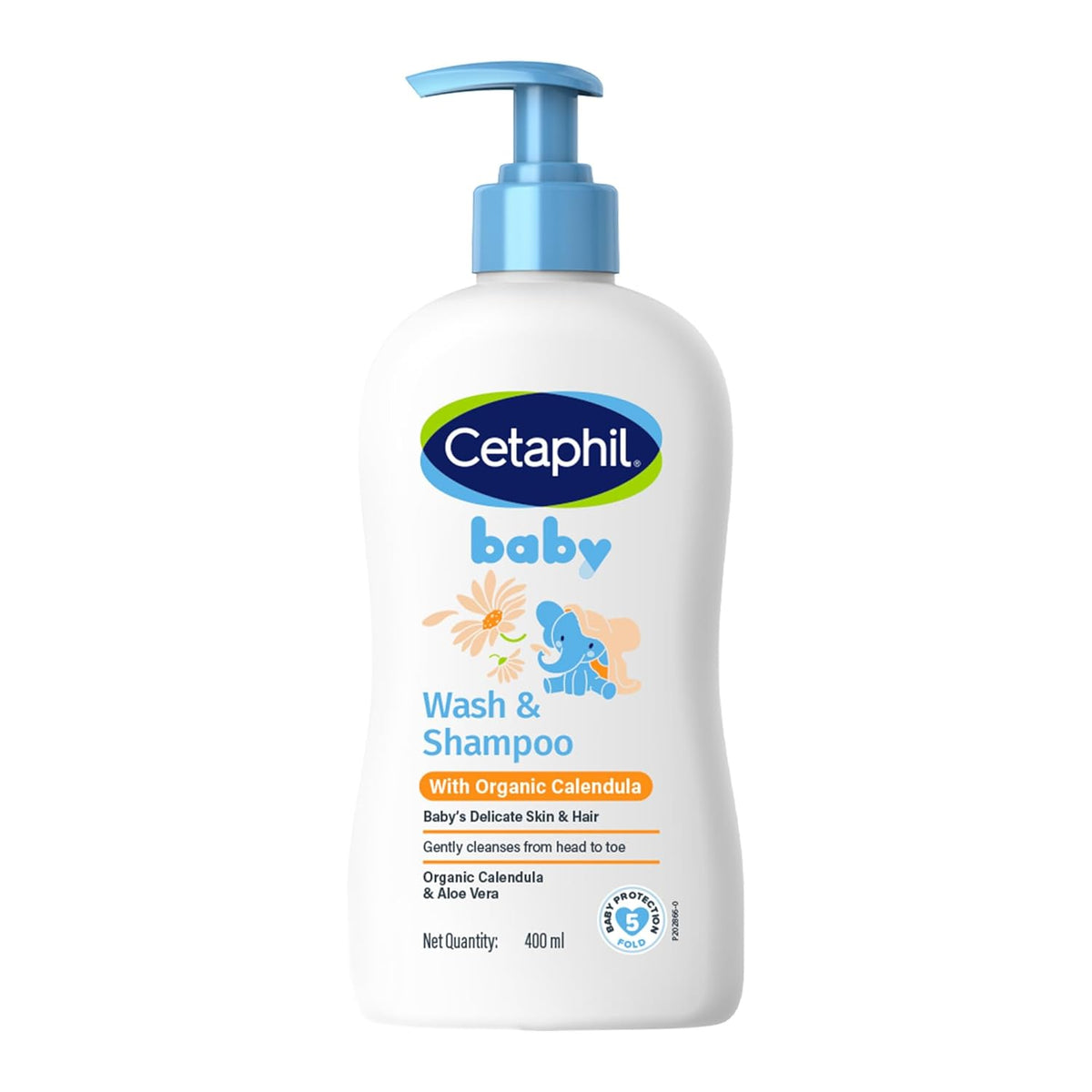Cetaphil Baby Bath Essentials Kit — Tear-Free Wash & Shampoo + Daily Lotion