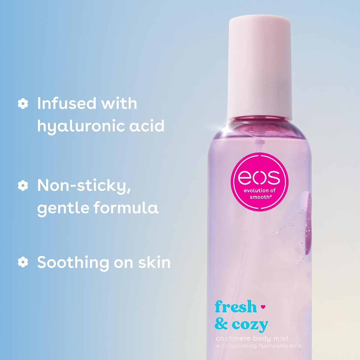 eos | Fresh & Cozy Trifecta Body Lotion & Body Wash Bundle Shea Butter Hyaluronic Acid — 38 fl oz