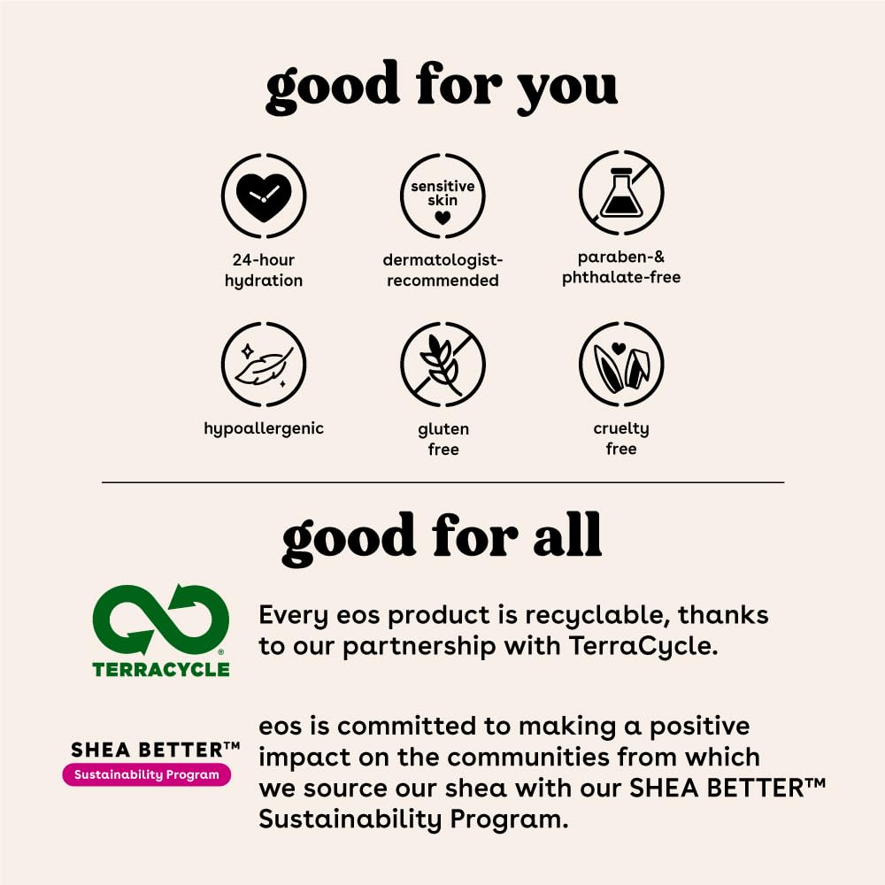 Product label with sustainability features and partnerships on a white background