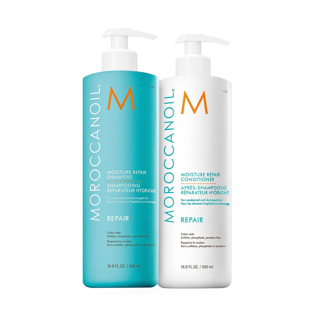 Moroccanoil | Moisture Repair Shampoo & Conditioner — 16.9 fl oz Each