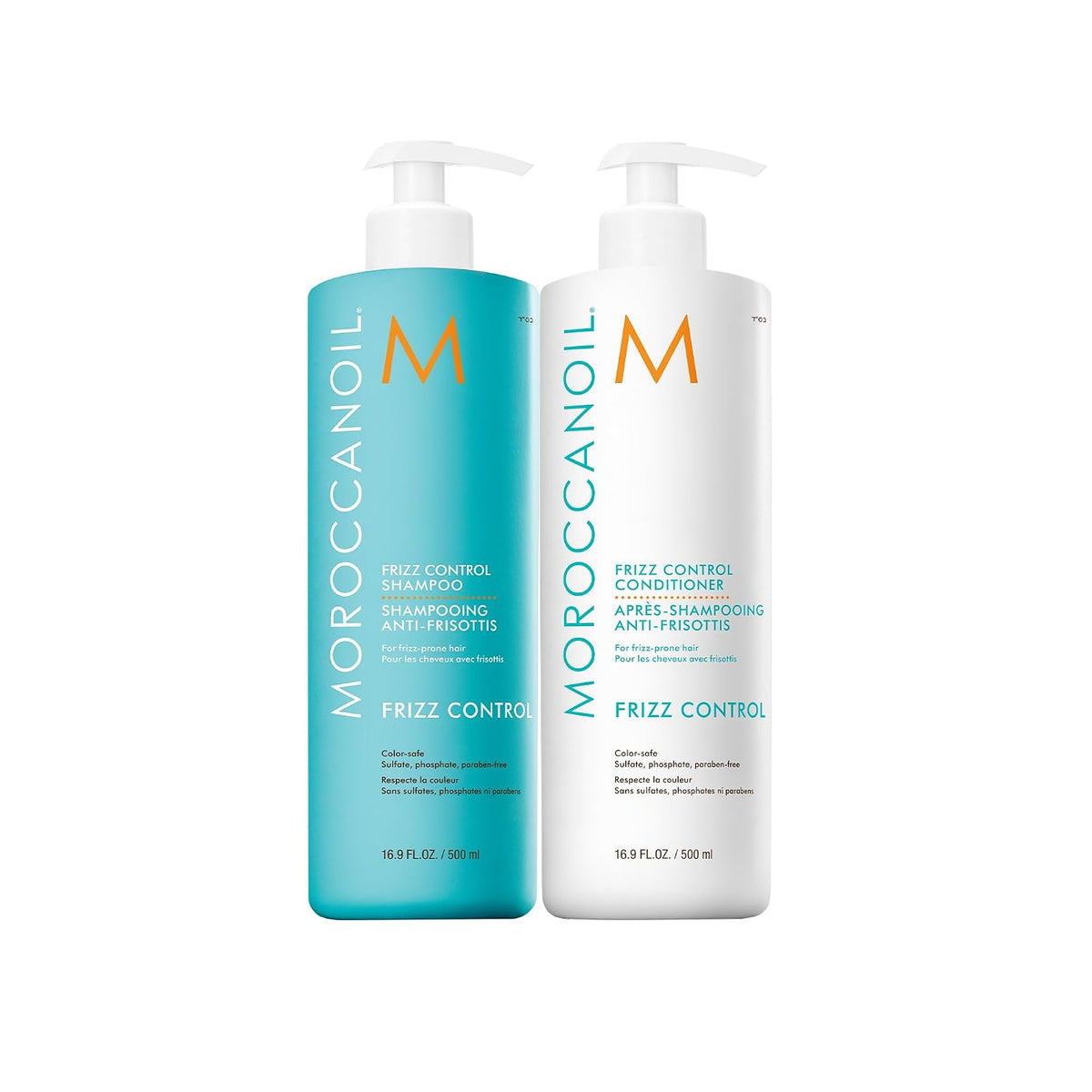Moroccanoil | Frizz Control Shampoo & Conditioner — 16.9 fl oz Each