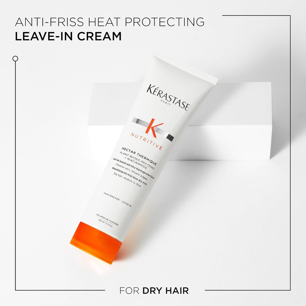 Kérastase | Nutritive Heat Protecting Styling Cream for Medium to Thick Dry Hair — 150 ml (5.1 fl oz)