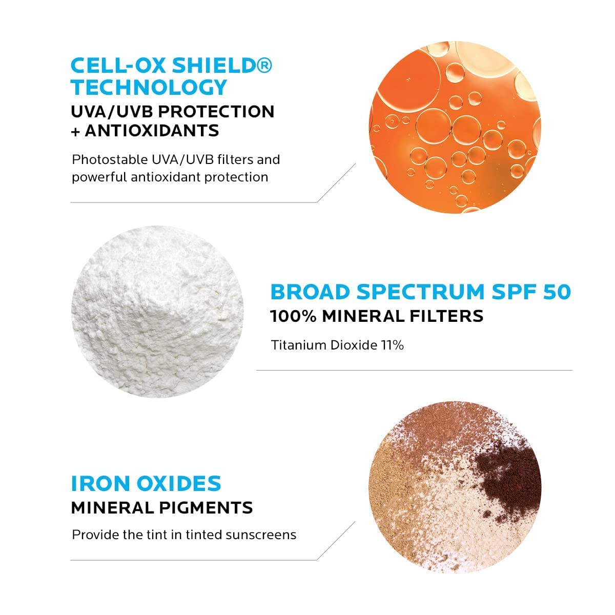 Anthelios Mineral Light Fluid Tinted Sunscreen SPF 50 — Light by La Roche-Posay — 50ml (1.7 fl oz)