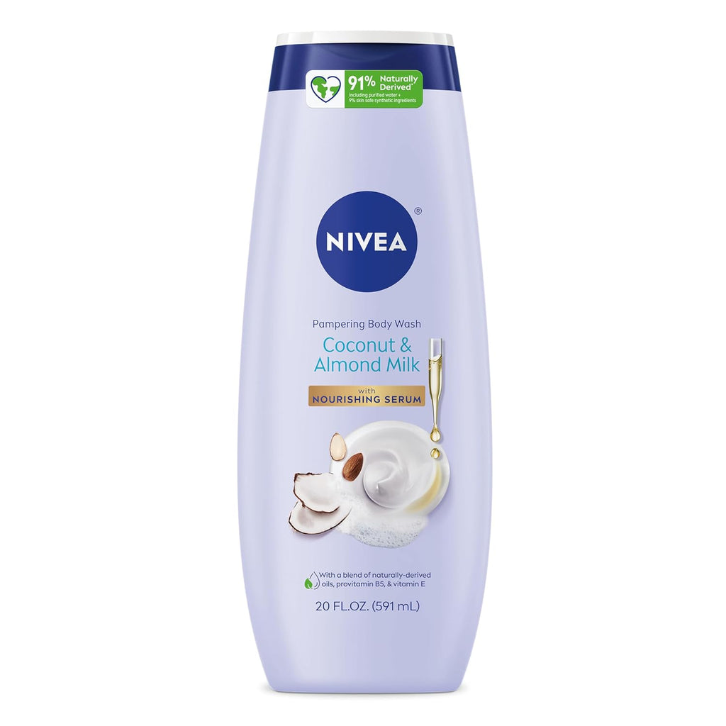 NIVEA Pampering Coconut & Almond Milk Body Wash
