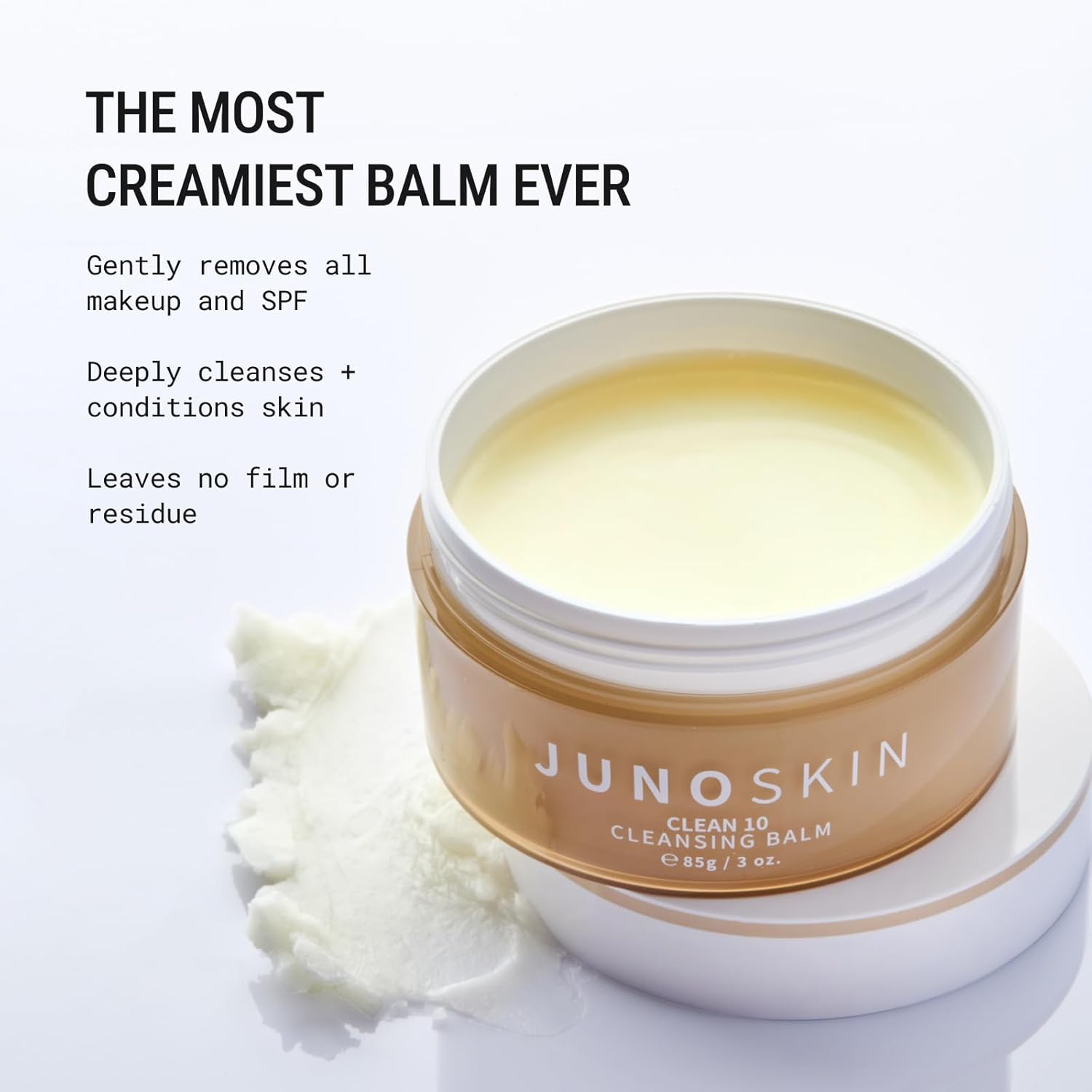 JUNO & Co. Clean 10 Cleansing Balm Makeup Remover (3 oz)