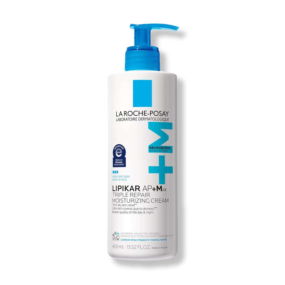 Lipikar Balm AP+ Body & Face Moisturizer by La Roche-Posay — 16.05 fl oz (2-Pack)