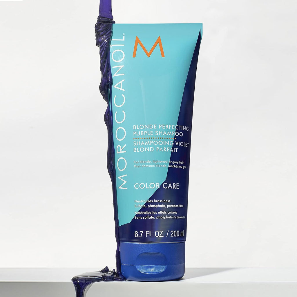 Moroccanoil | Blonde Perfecting Purple Shampoo — 6.7 fl oz