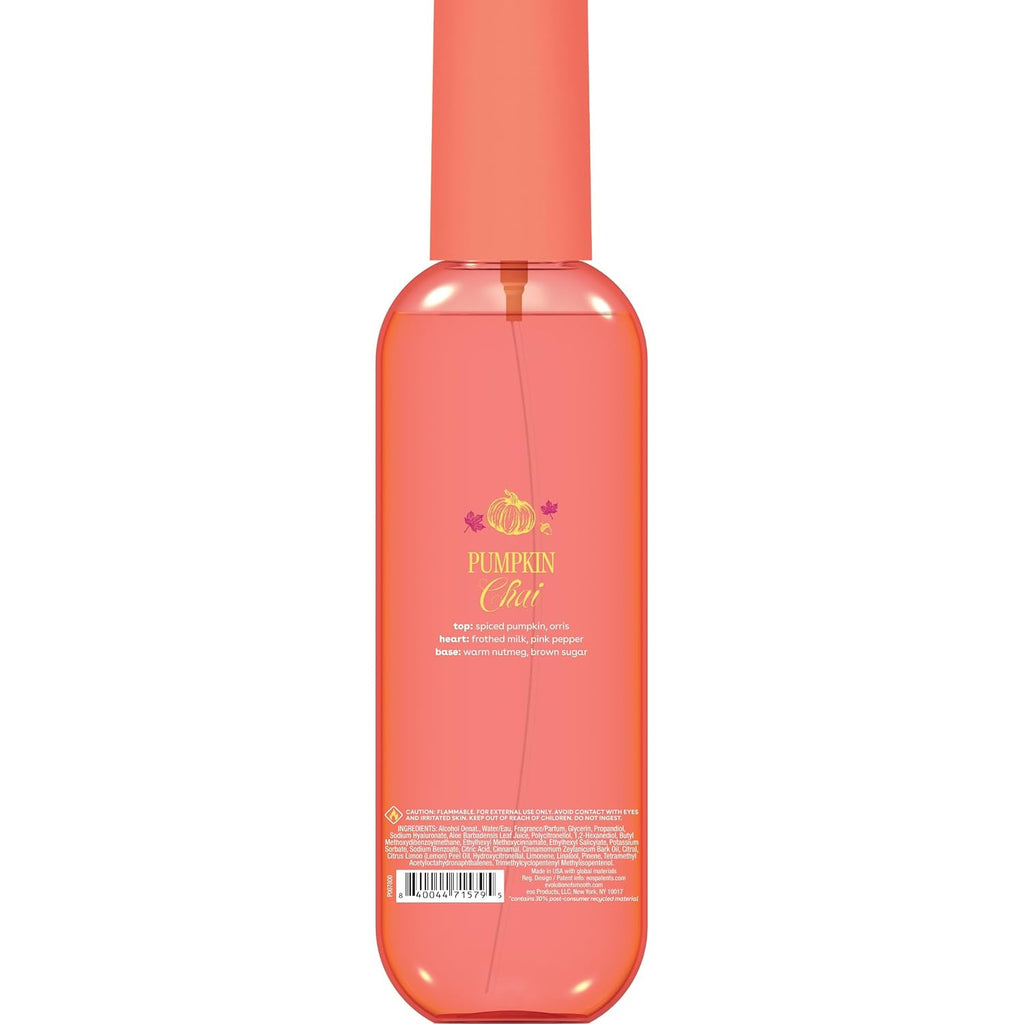 eos | Pumpkin Chai Body Mist Aloe & Glycerin — 6 fl oz