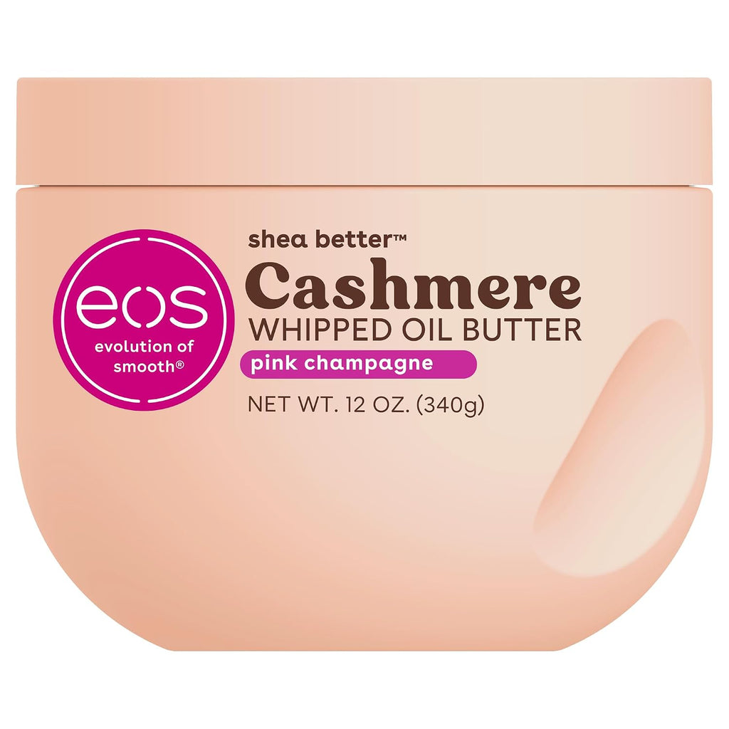 eos | Pink Champagne Whipped Oil Body Butter Shea Butter — 12 fl oz