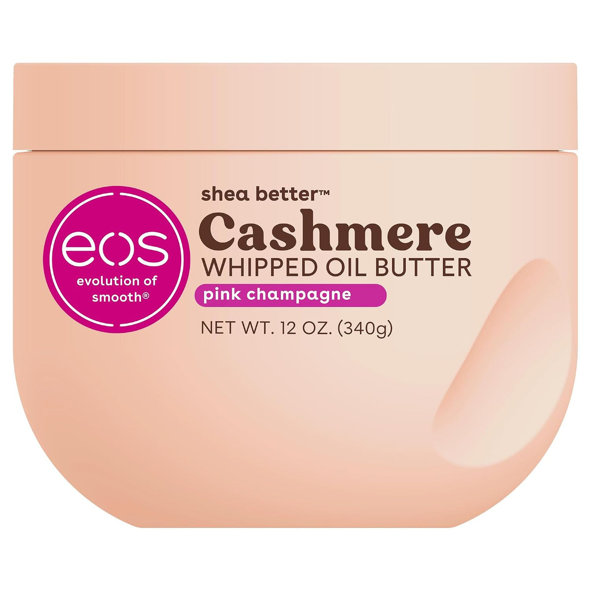 eos | Pink Champagne Whipped Oil Body Butter Shea Butter — 12 fl oz
