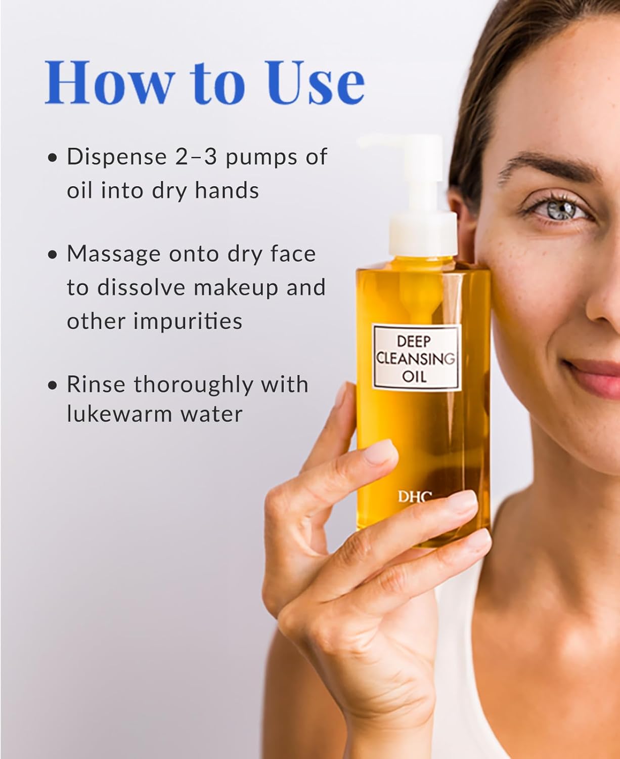 DHC Deep Cleansing Oil Makeup Remover (Fragrance-Free)