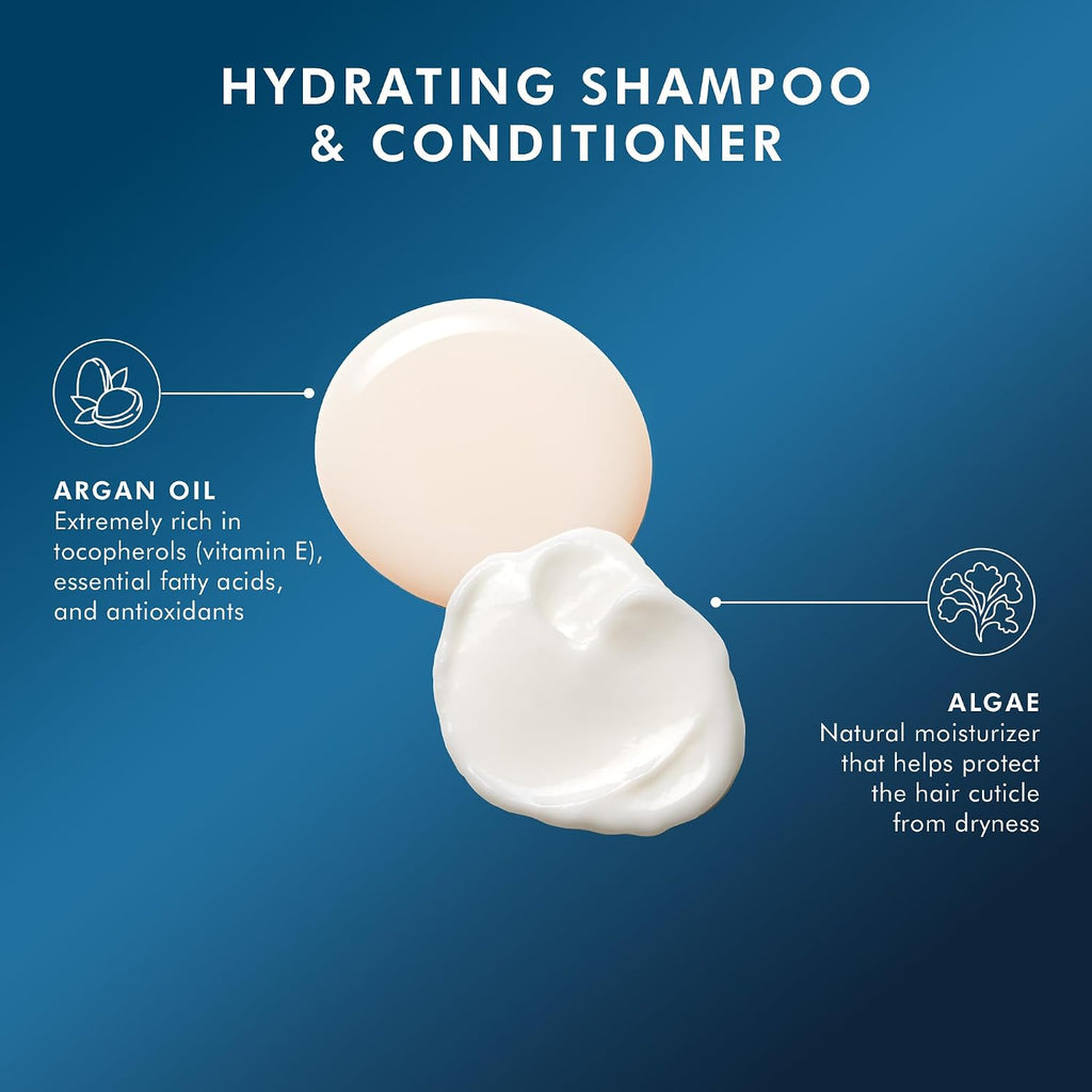 Moroccanoil | Hydrating Shampoo Conditioner & Overnight Leave In Mask Travel Set