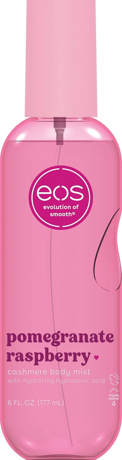 eos | Pomegranate Raspberry Body Mist Hyaluronic Acid — 6 fl oz