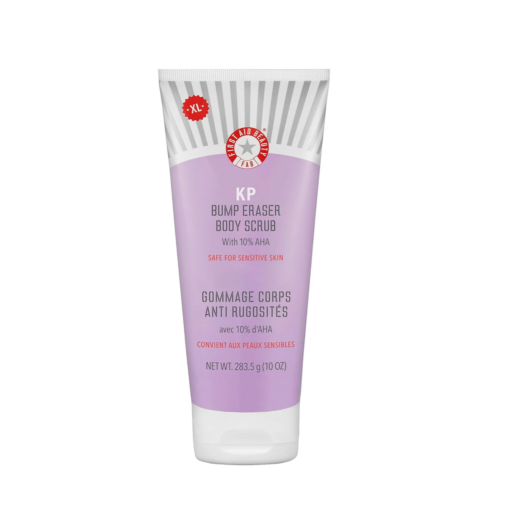 KP Bump Eraser AHA Body Scrub (10% AHA) – 10 oz | First Aid Beauty