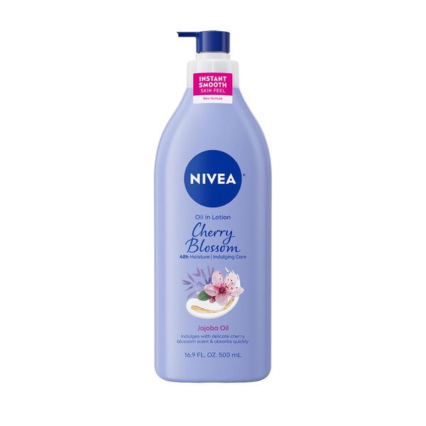 NIVEA Oil Infused Lotion Cherry Blossom and Jojoba Oil Body Lotion