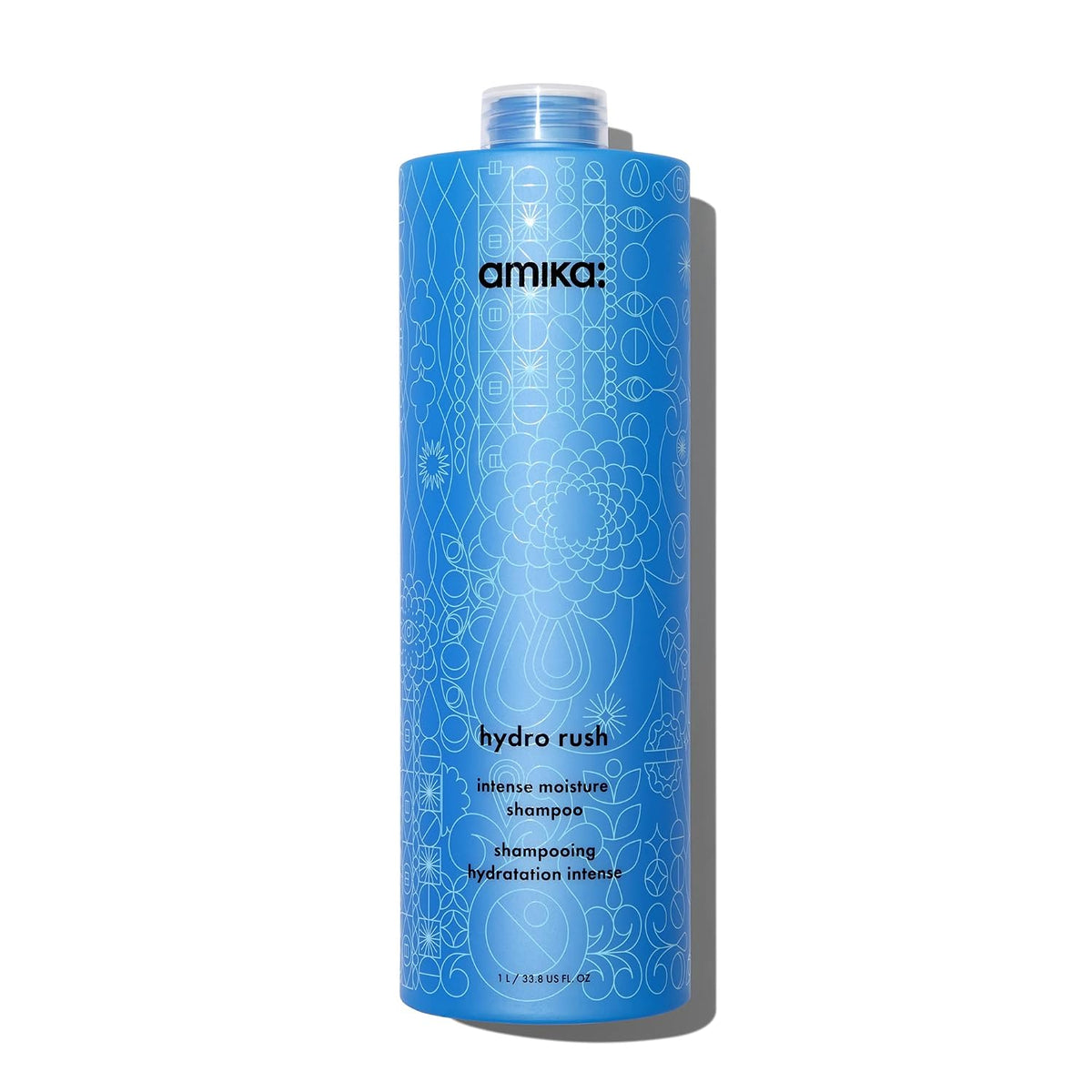 Amika | Hydro Rush Intense Moisture Shampoo — 33.8 fl oz