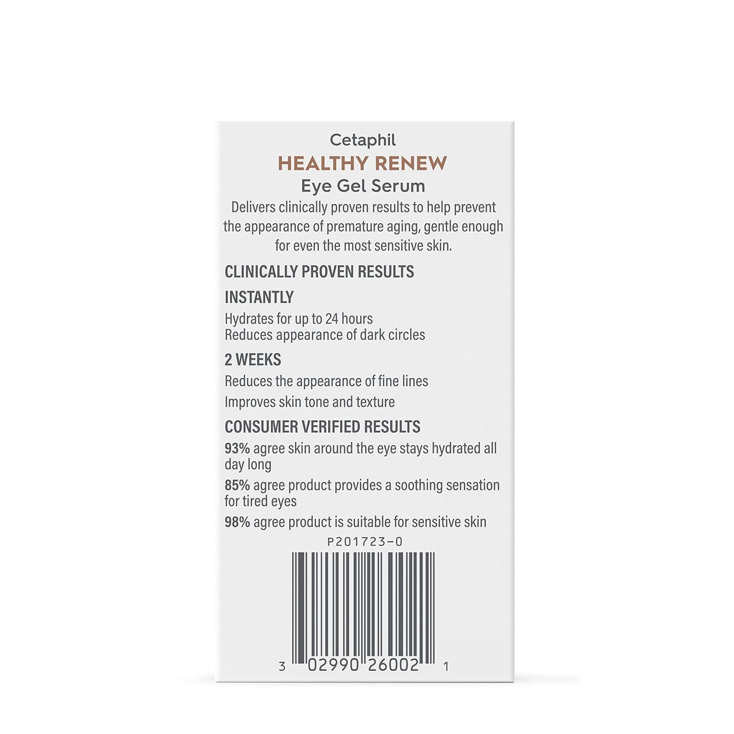 Cetaphil Healthy Renew Eye Gel Serum for Sensitive Skin