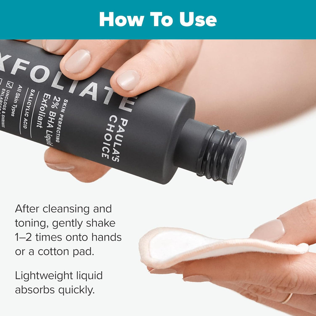 Paula’s Choice Skin Perfecting 2% BHA Liquid Exfoliant (Fragrance-Free)