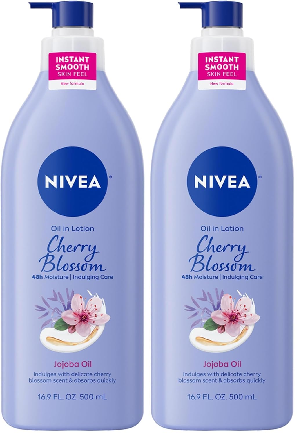 NIVEA Oil Infused Lotion Cherry Blossom and Jojoba Oil Body Lotion