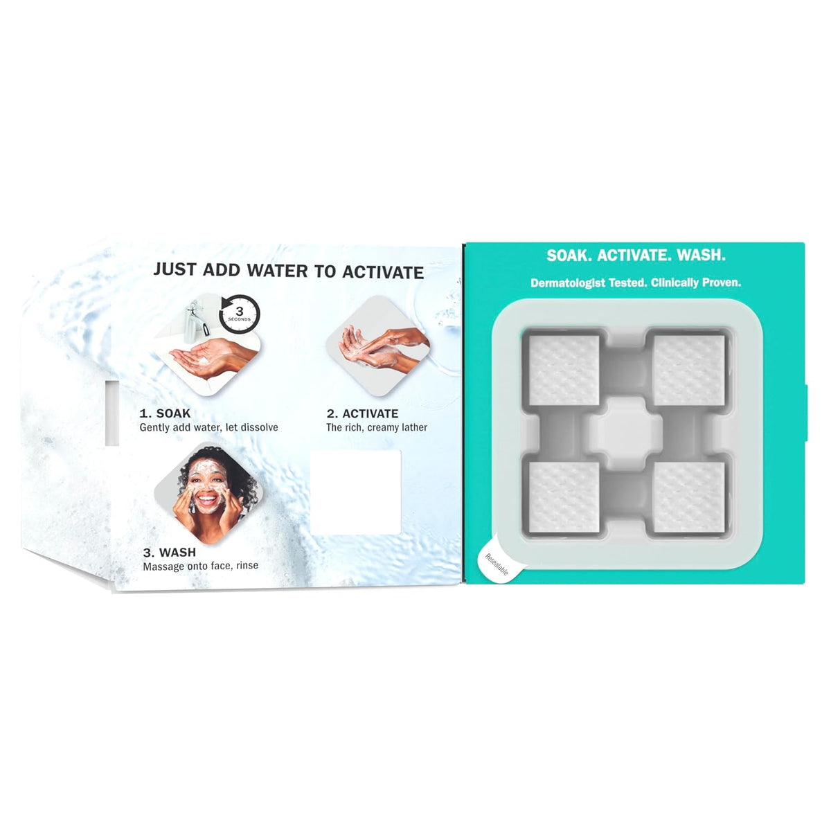 Olay | Cleansing Melts Face Wash Sensitive Skin Unscented Dissolving Pads — 64 Count