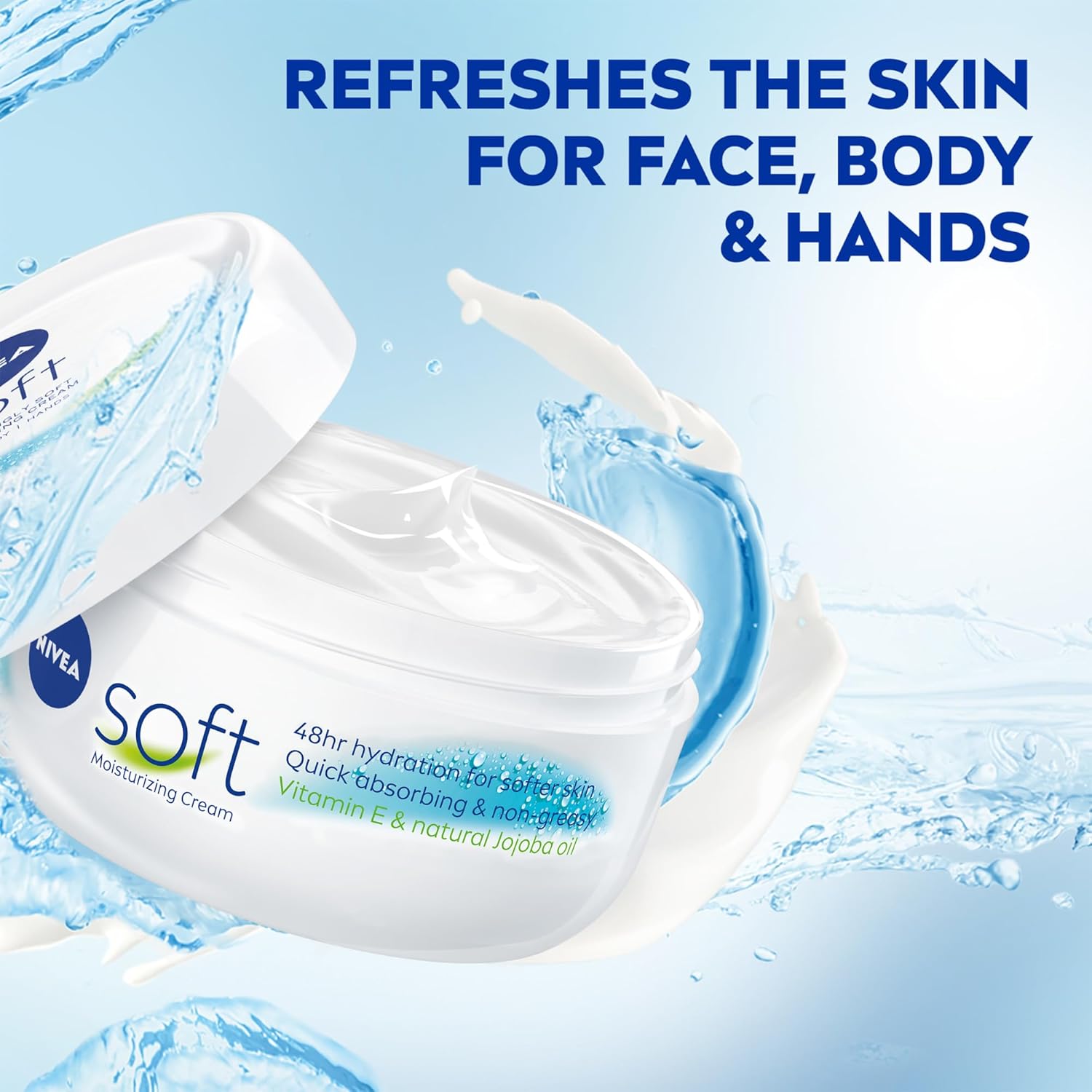 NIVEA Soft Refreshingly Soft Moisturizing Cream