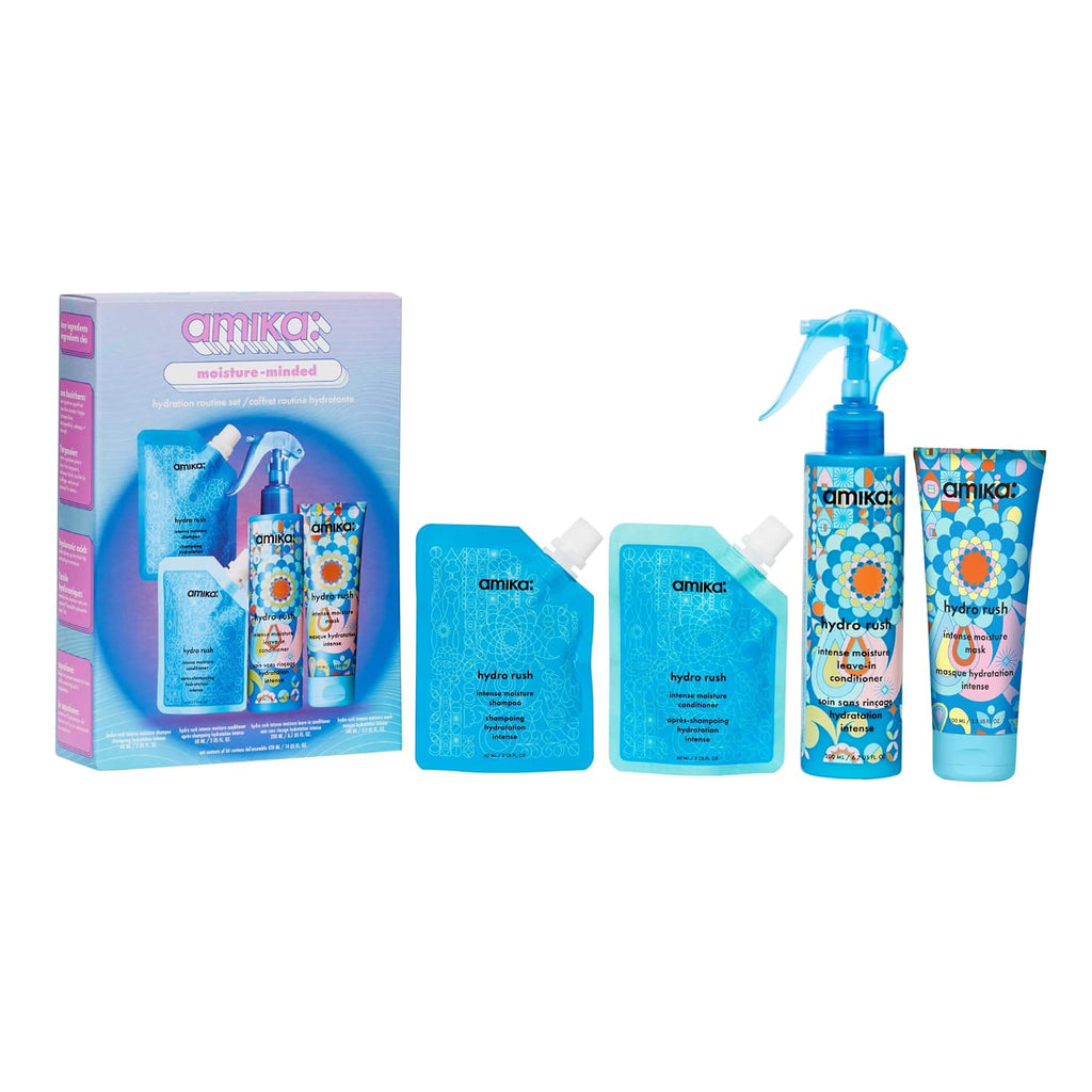 Amika | Moisture Minded Hydration Routine Set for Dry Hair