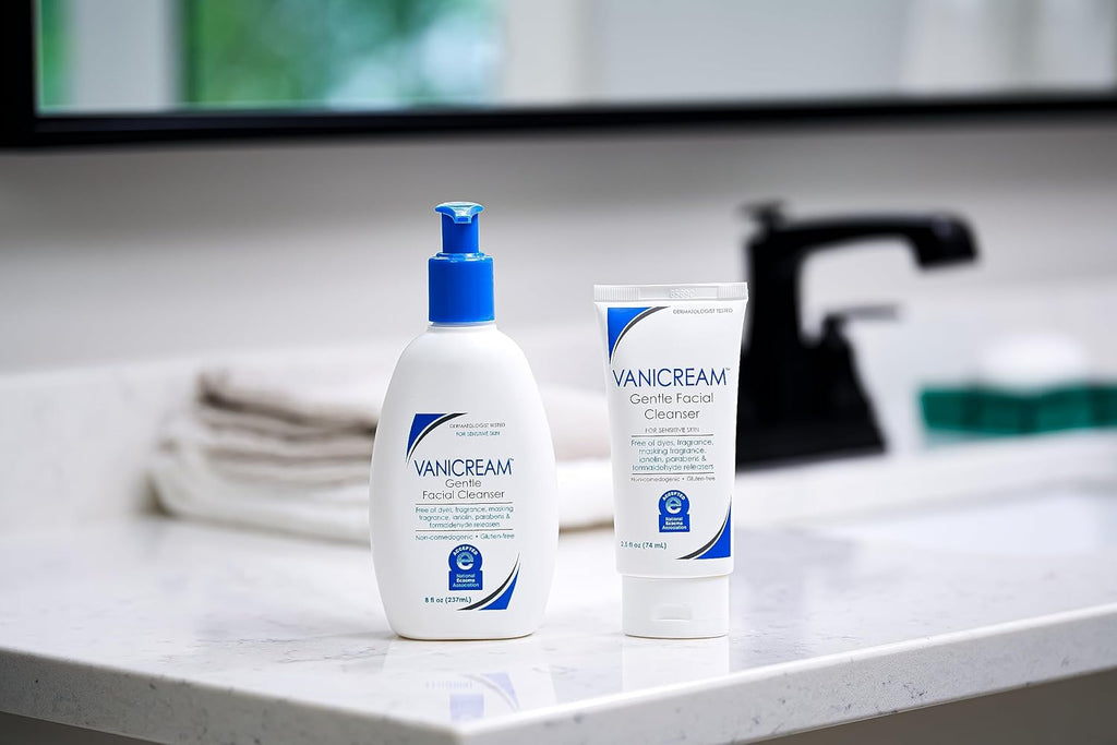 Vanicream Gentle Facial Cleanser for Sensitive Skin