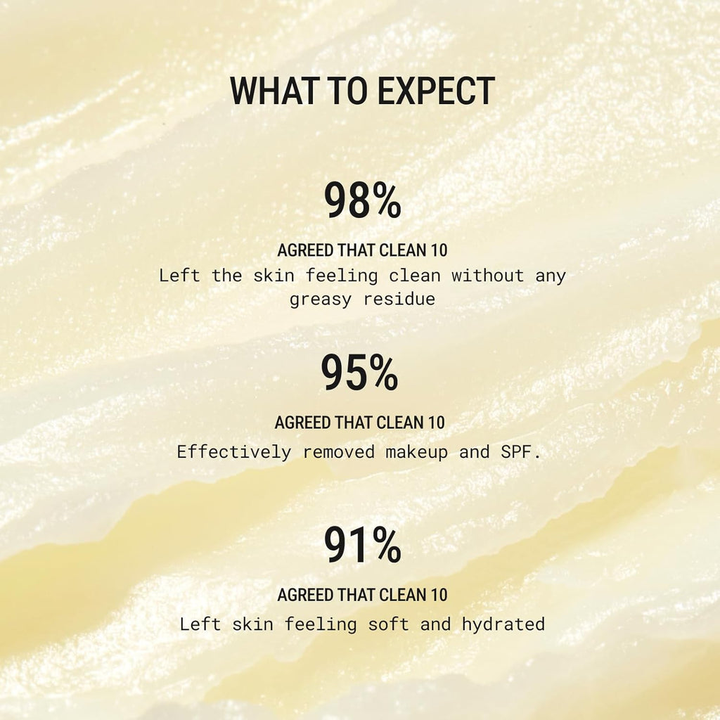 JUNO & Co. Clean 10 Cleansing Balm Makeup Remover (3 oz)