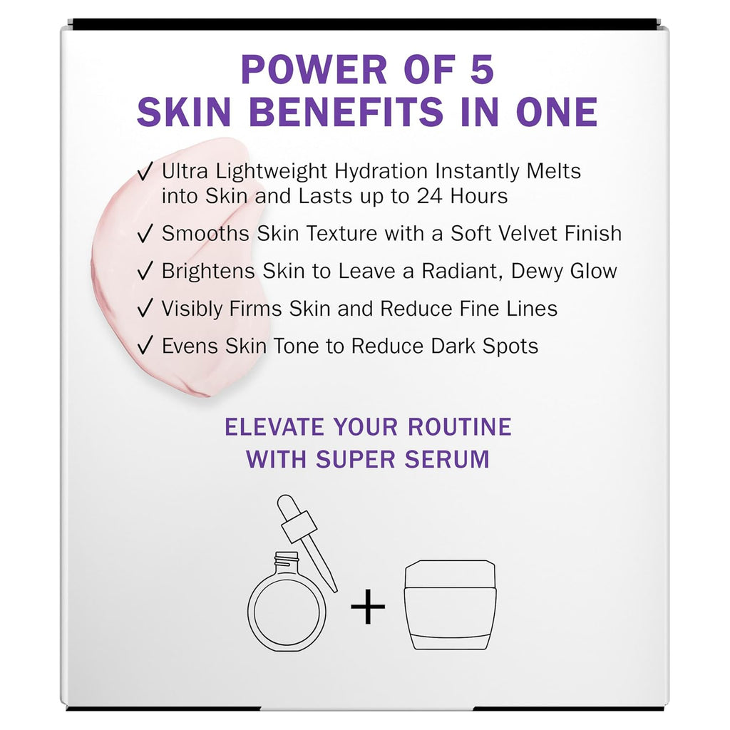 Olay | 5-in-1 Super Moisturizer Face Cream Niacinamide Vitamin C Collagen Peptide Hyaluronic Acid — 2.6 fl oz