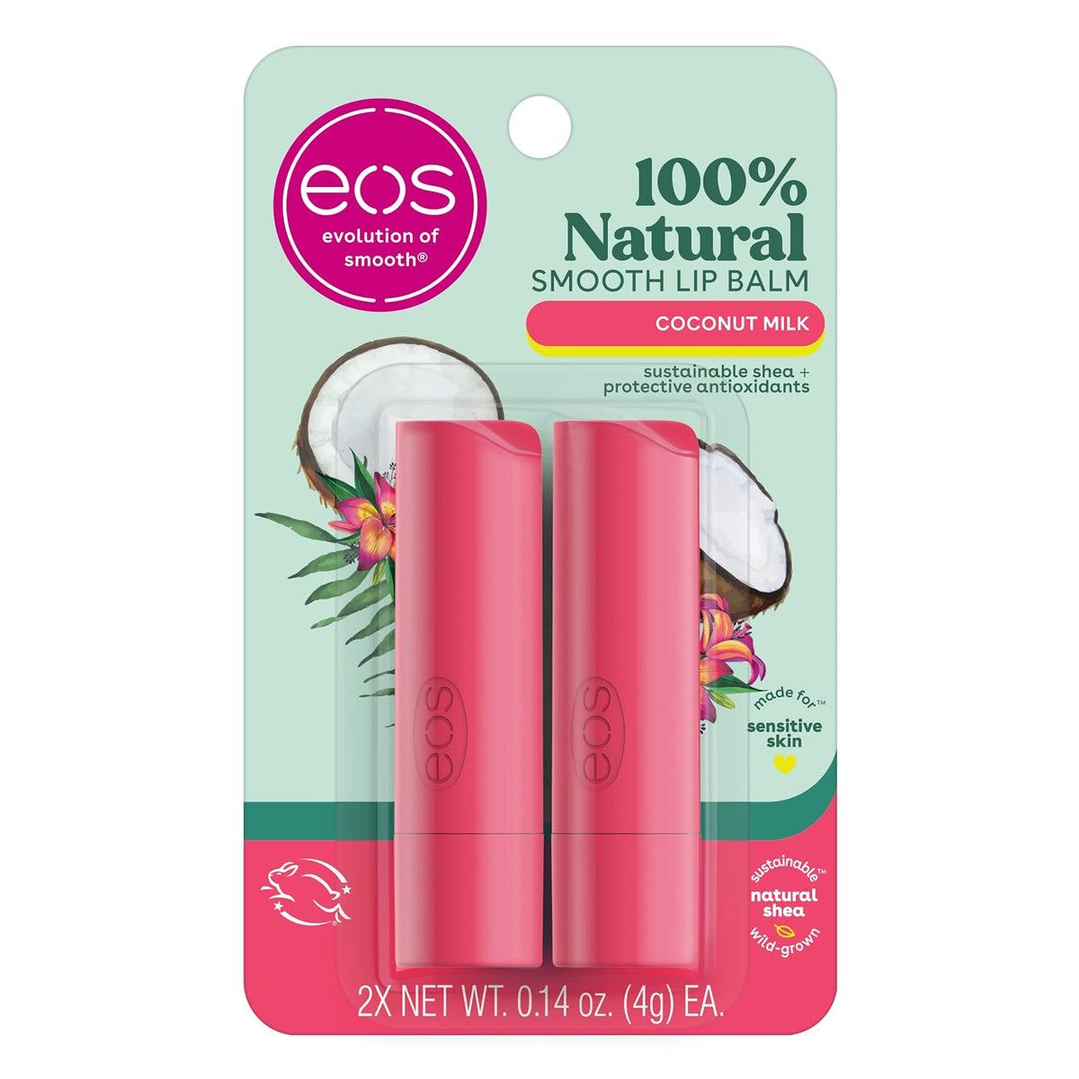 eos | Coconut Milk 100% Natural Shea Lip Balm