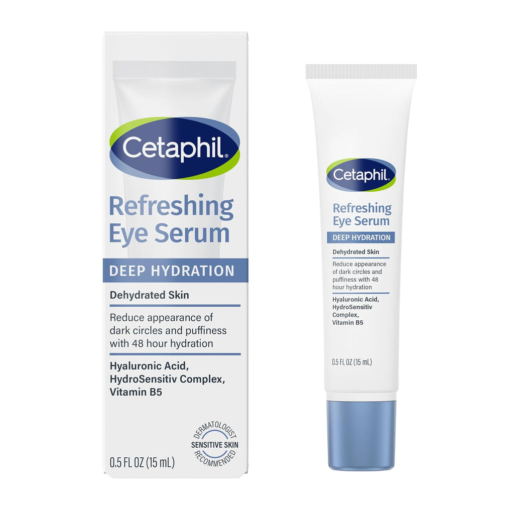 Cetaphil Refreshing Eye Serum packaging on a white background