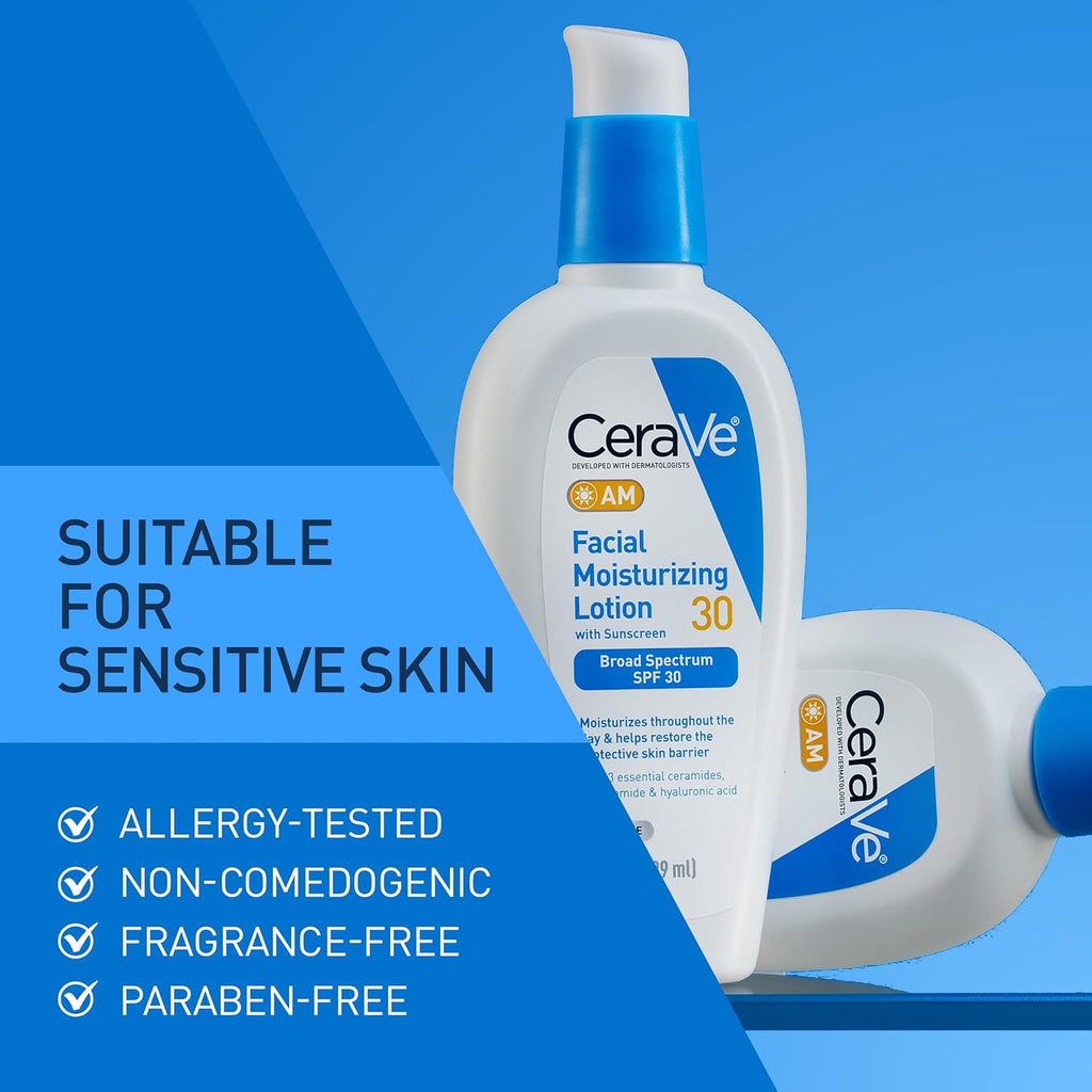 CeraVe AM Facial Moisturizing Lotion with SPF 30
