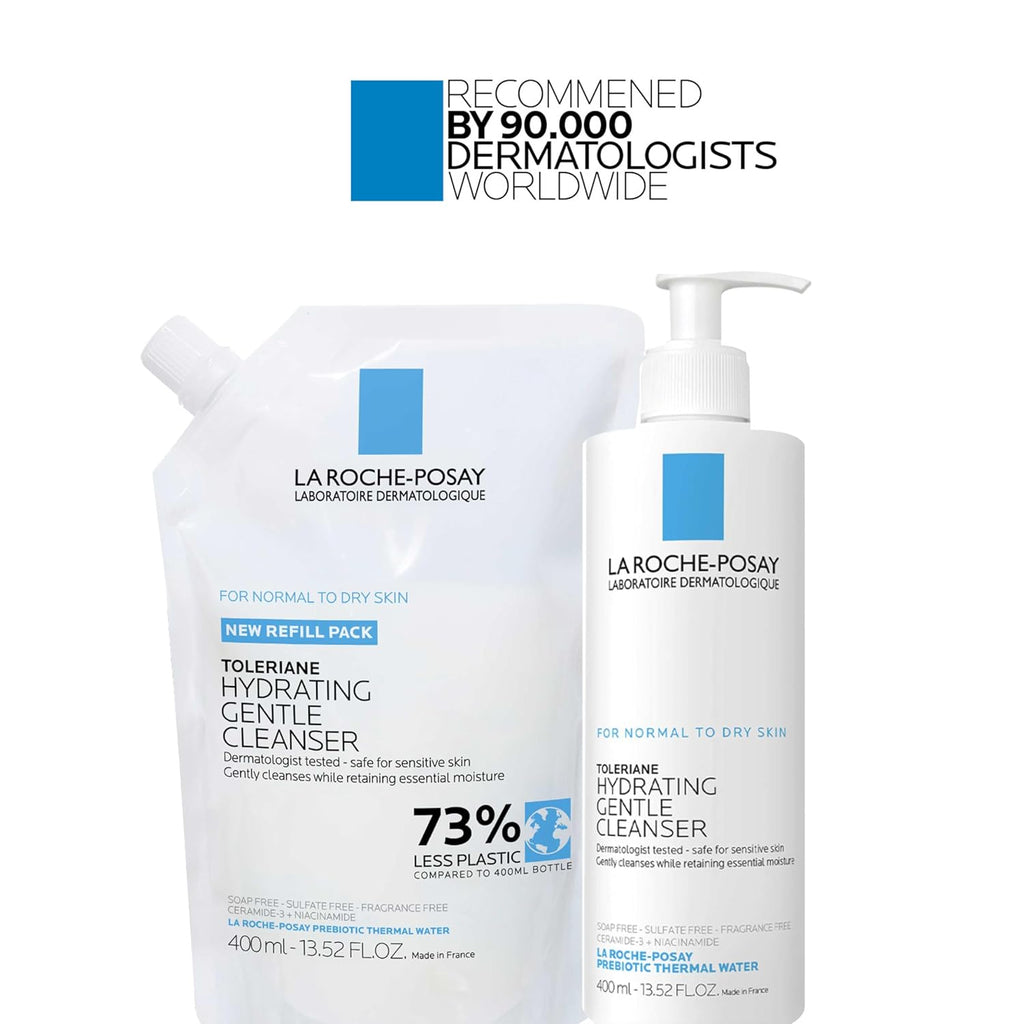 La Roche-Posay Toleriane Hydrating Cleanser for Dry to Normal Skin