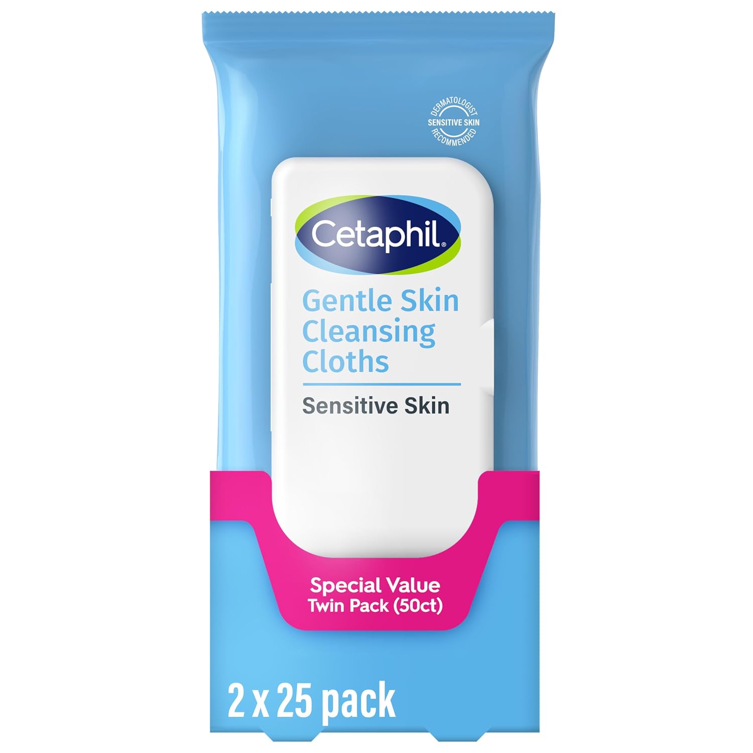 Cetaphil Gentle Skin Cleansing Cloths for All Skin Types