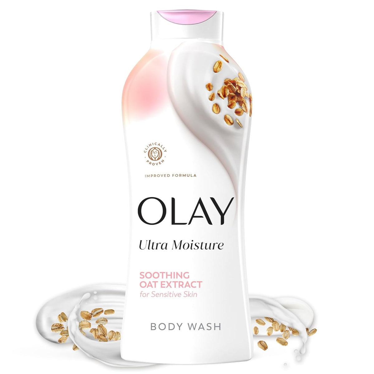 Olay | Body Wash Ultra Moisture Oat Extract Vitamin B3 — 22 fl oz