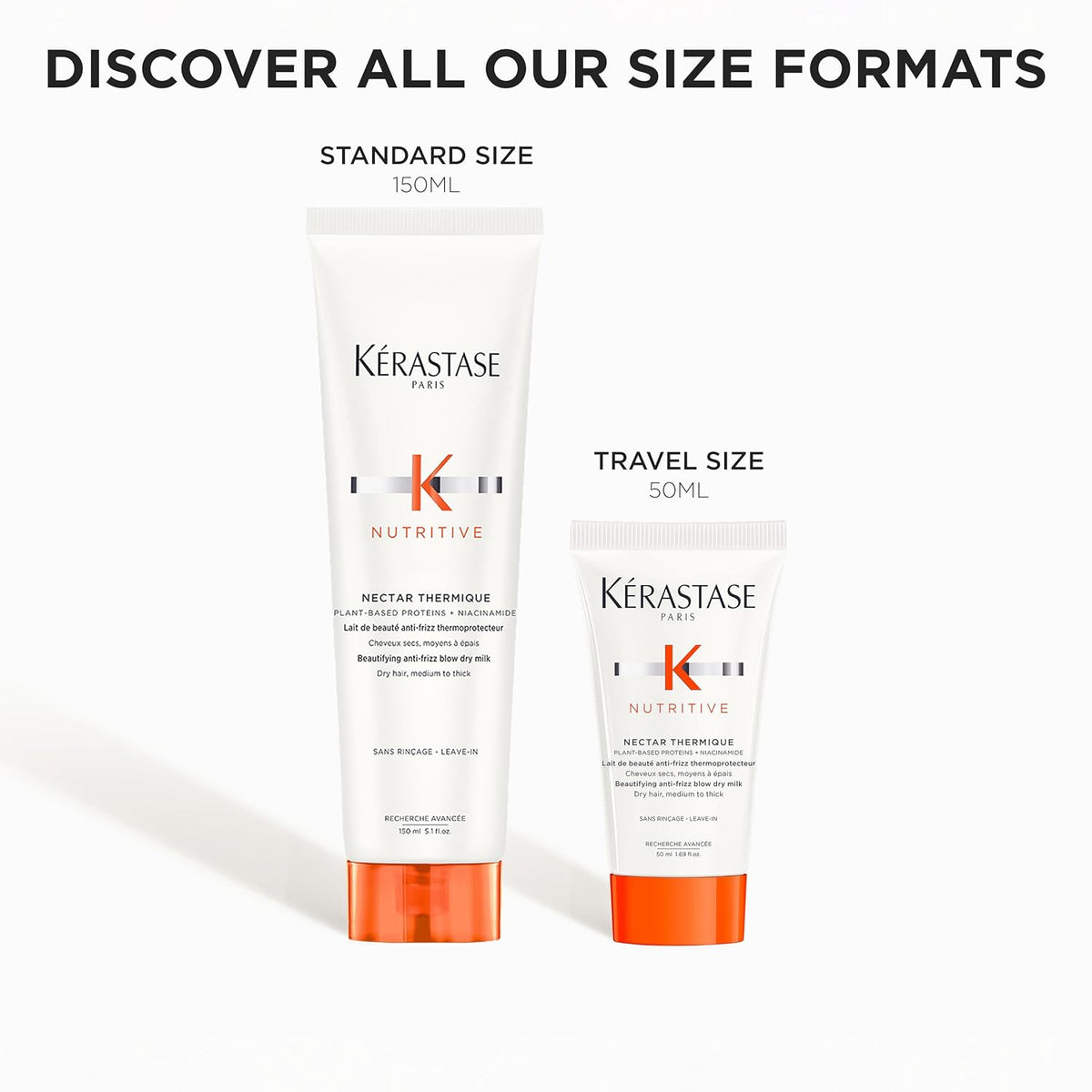 Kérastase | Nutritive Heat Protecting Styling Cream for Medium to Thick Dry Hair — 2.5 fl oz