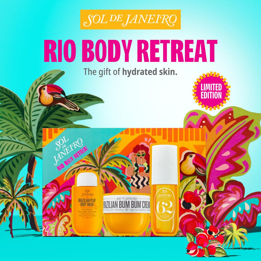 Sol de Janeiro | Limited Edition Body Cream, Shower Cream & Perfume Mist Set