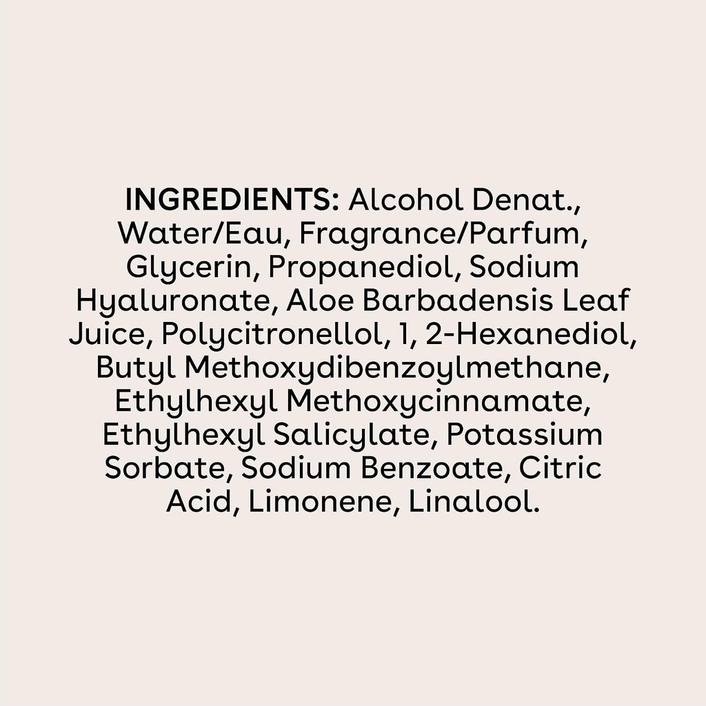 eos | Strawberry Dream Body Mist Hyaluronic Acid — 6 fl oz