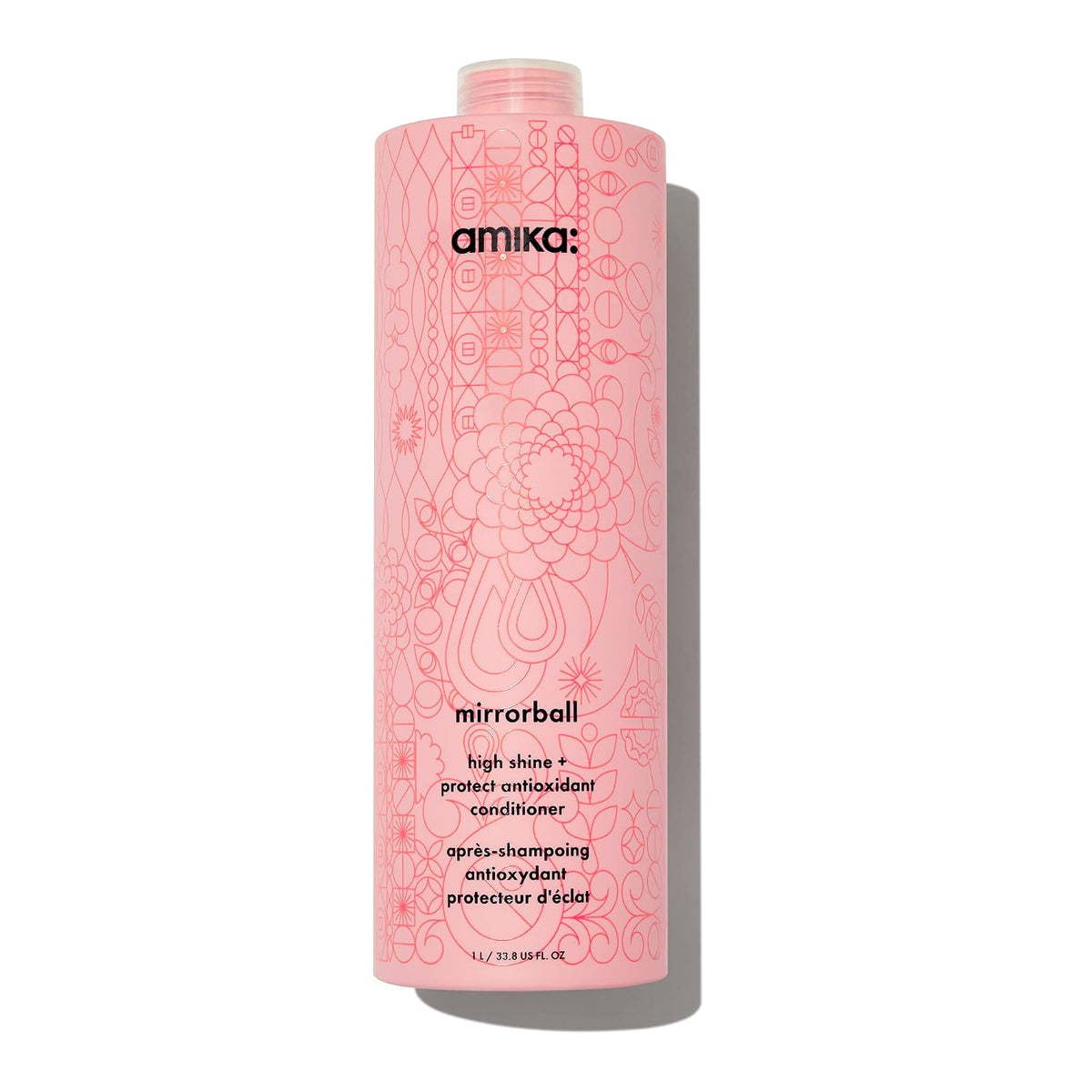 Amika | Mirrorball Shine Enhancing Conditioner for Color Treated Hair Amber Vanilla