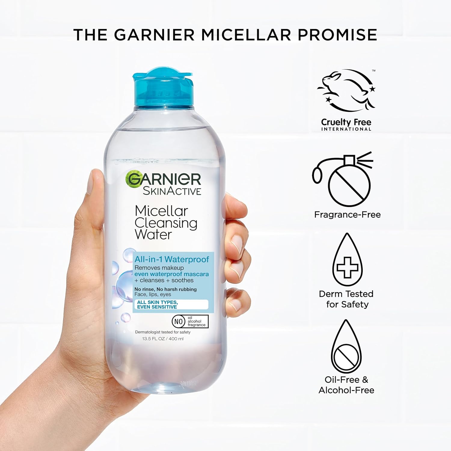 Garnier Waterproof Micellar Water Makeup Remover