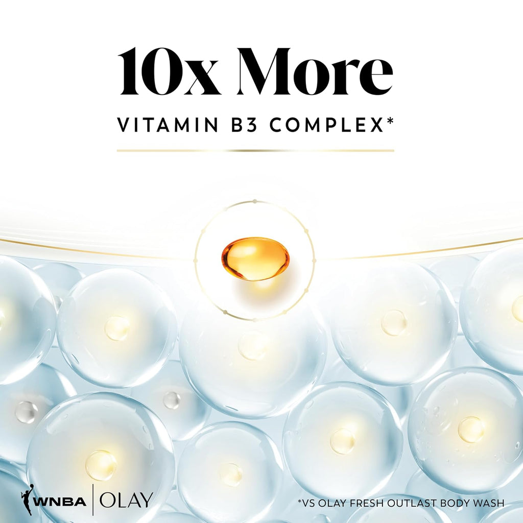 Olay | Body Wash Niacinamide Hyaluronic Acid Pro-Glycerin Vanilla Coconut Jasmine Limited Edition — 20 fl oz