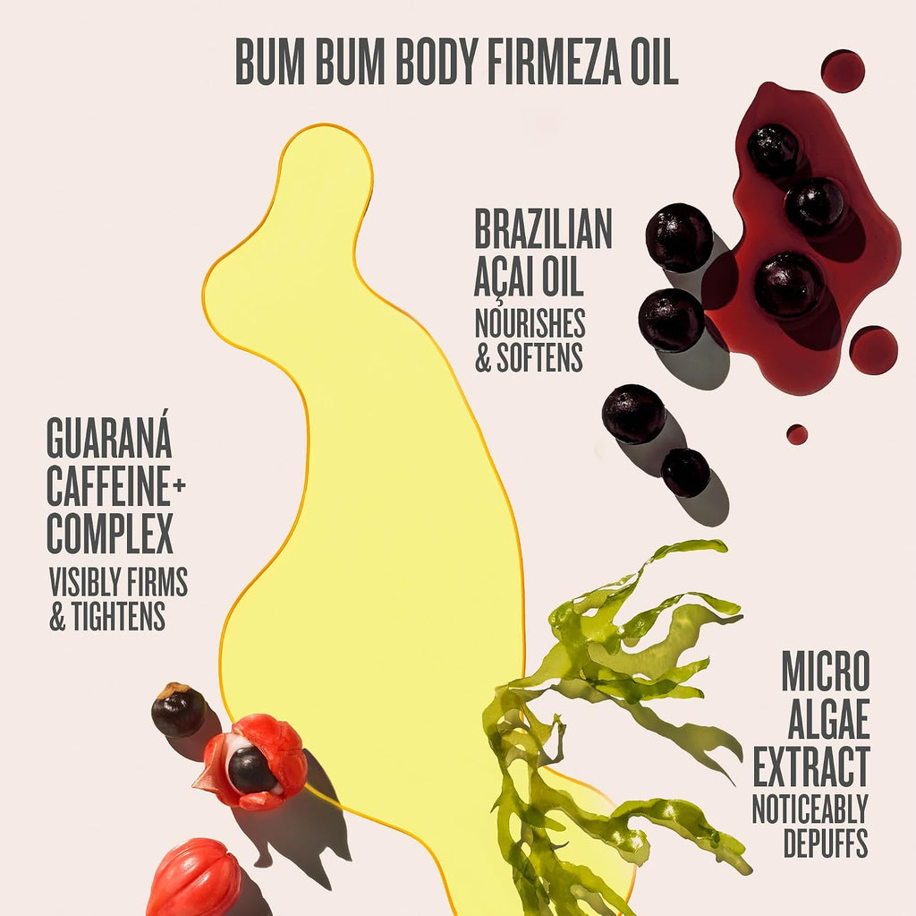 Sol de Janeiro | Bum Bum Firmeza Oil, Massage Tool, Body Cream & Cheirosa 62 Perfume Mist Firming Ritual Gift Set — 4 Pieces