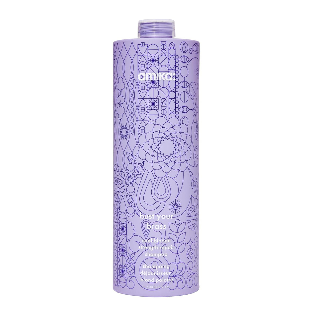 Amika | Purple Toning Repair Shampoo for Blonde & Color Treated Hair