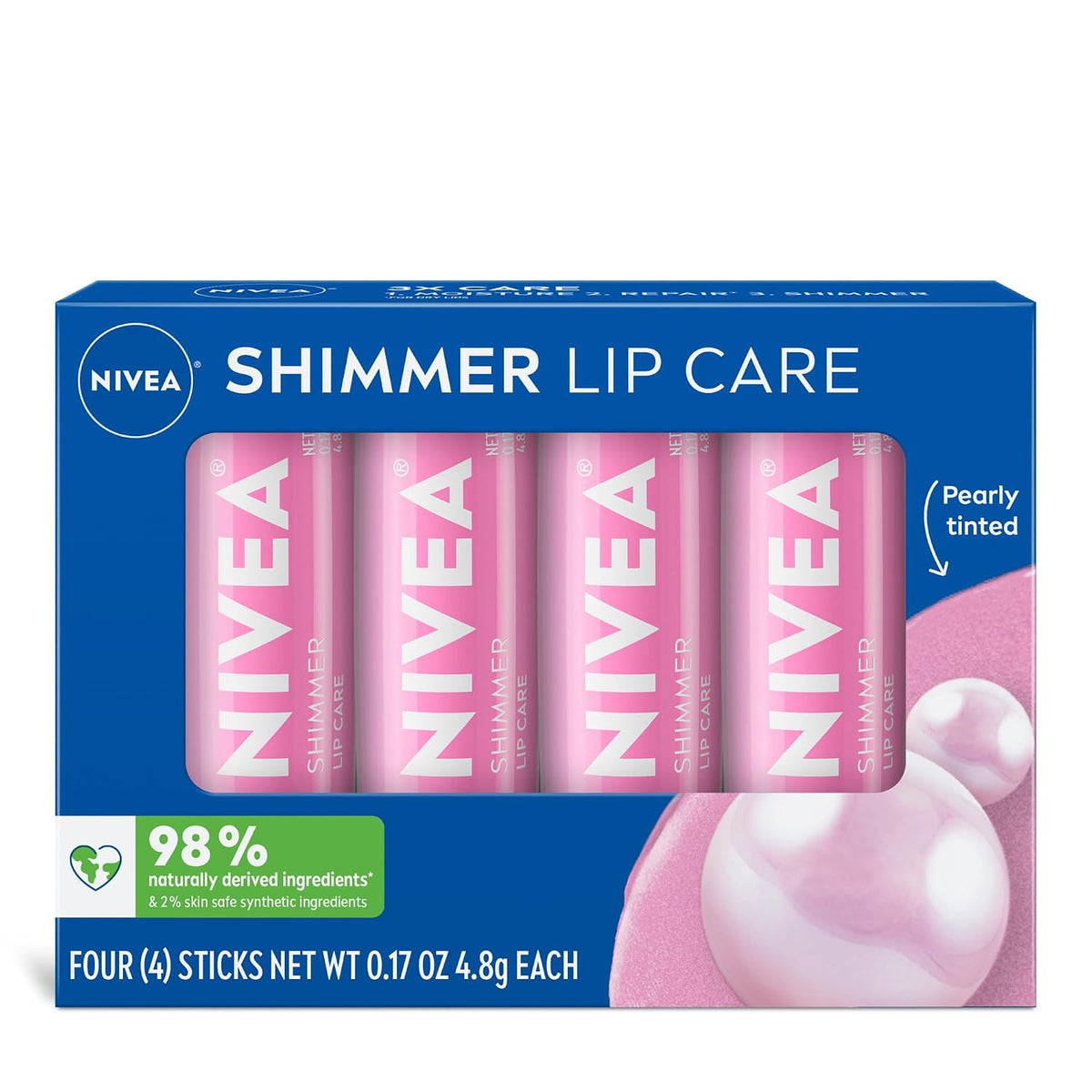 NIVEA Smoothness Lip Care Balm with Broad Spectrum SPF 15