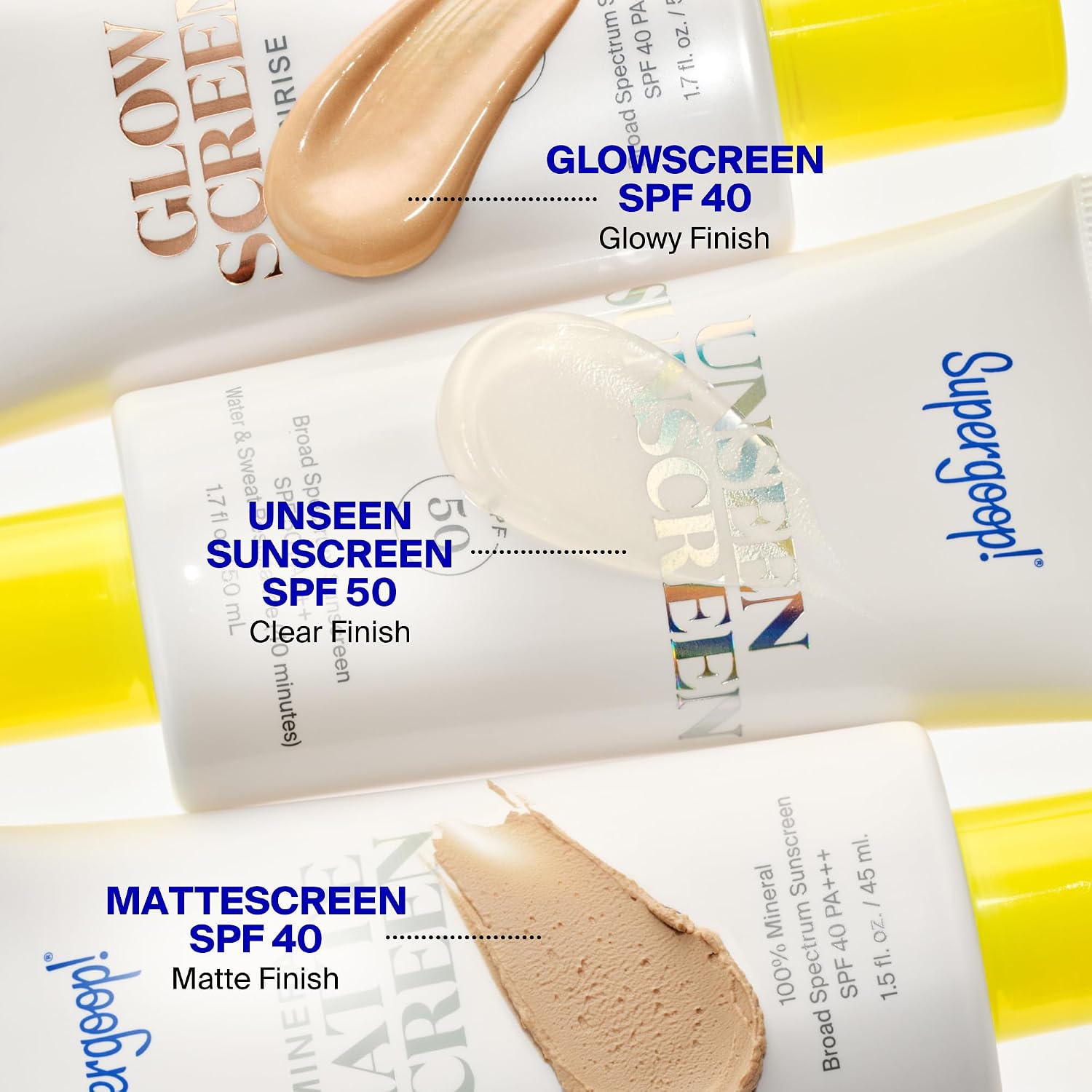 Supergoop! Unseen Sunscreen - SPF 50 - Clear & Invisible Face Sunscreen + Broad Spectrum + Makeup-Gripping Primer - Weightless, Scentless, Oil Free