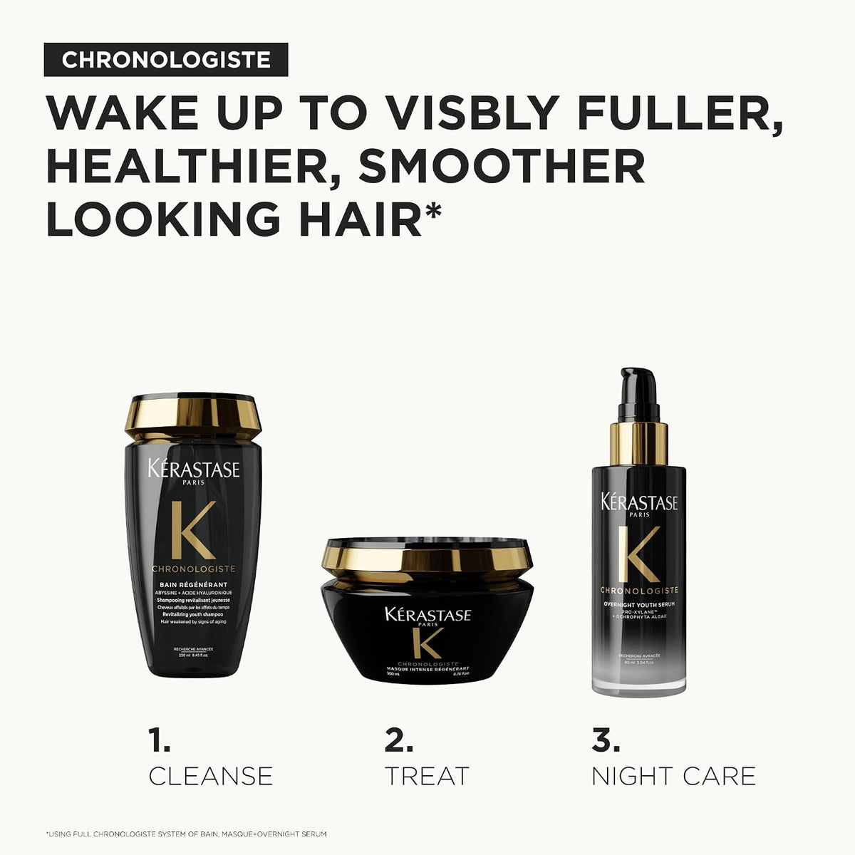 Kérastase | Overnight Hydrating Serum for Aging Hair — 3 fl oz