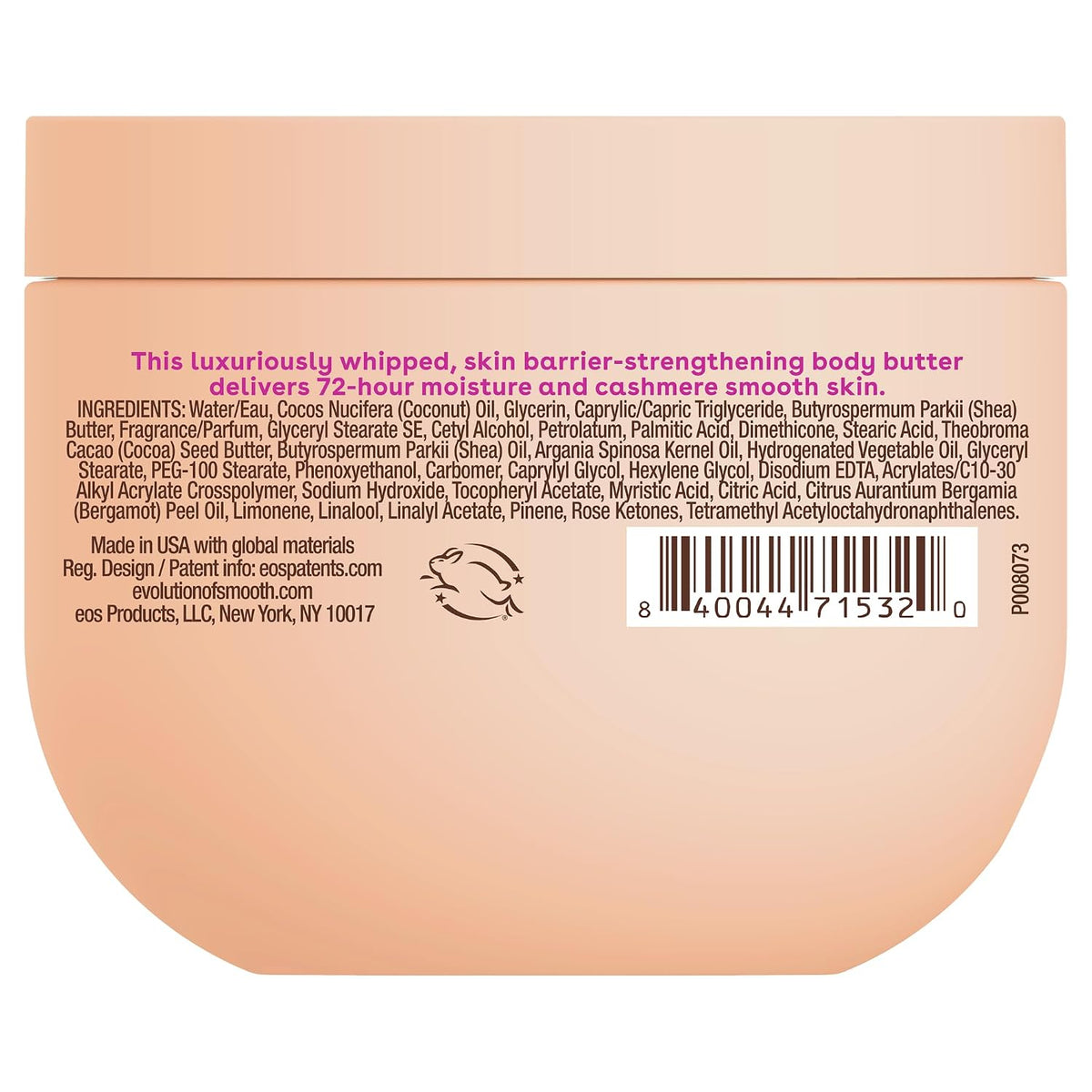 eos | Pink Champagne Whipped Oil Body Butter Shea Butter — 12 fl oz