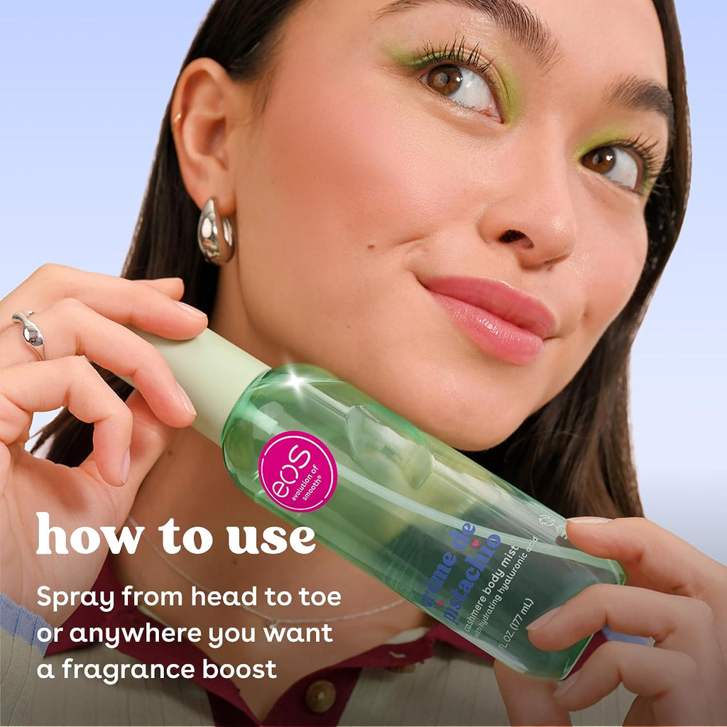 eos | Crème de Pistachio Body Mist Hyaluronic Acid — 6 fl oz